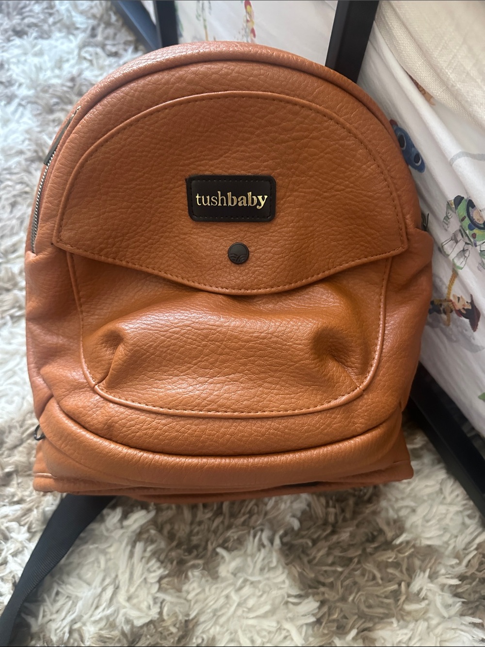 tushbaby Kids Backpack in Warm Tan